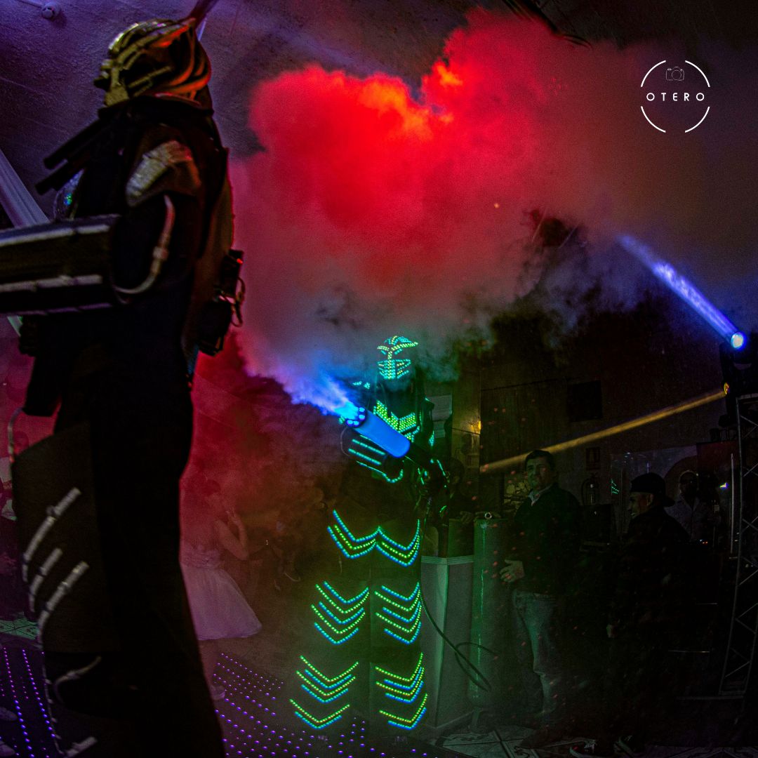 Robot led para eventos empresariales en Uruguay