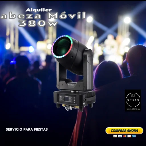 Cabeza móvil profesional para eventos
